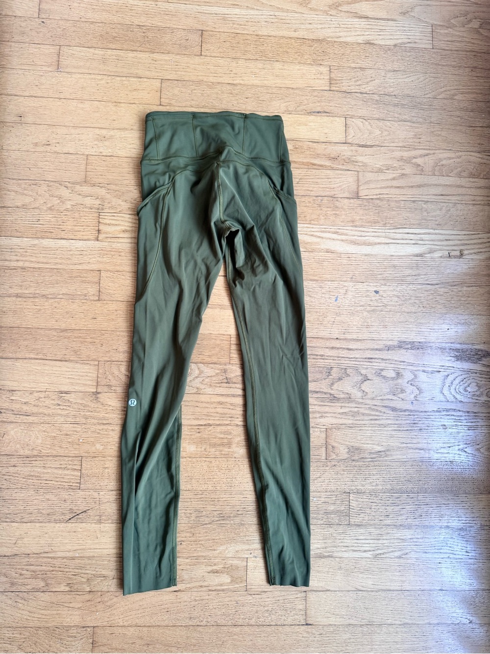 lululemon athletica Kids Olive Green High-Rise Leggings
